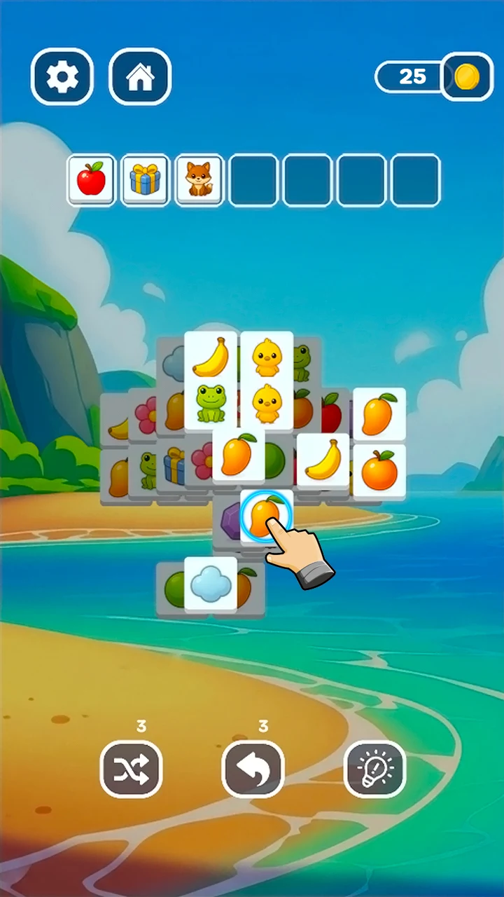Triple Tile Match Explorer screenshot