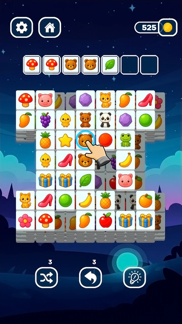 Triple Tile Match Explorer screenshot